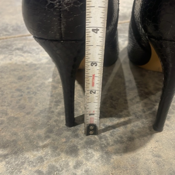 YARELIS- SZ 8.5 Cowboy Faux Snake print Sexy Stiletto Heel - Picture 7 of 9